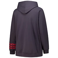 Fanatics Detroit Wings Plus Lightweight Fleece Raglan Pullover Hoodie