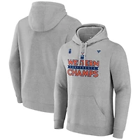 Fanatics Edmonton Oilers 2024 Western Conference Champions Locker Room Pullover Hoodie