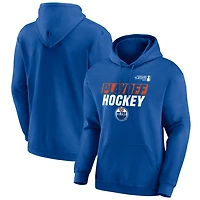 Fanatics Edmonton Oilers 2025 Stanley Cup Playoffs Breakout Fleece Pullover Hoodie