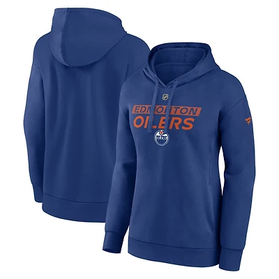 Fanatics Edmonton Oilers Authentic Pro Core Primary Fleece Pullover Hoodie