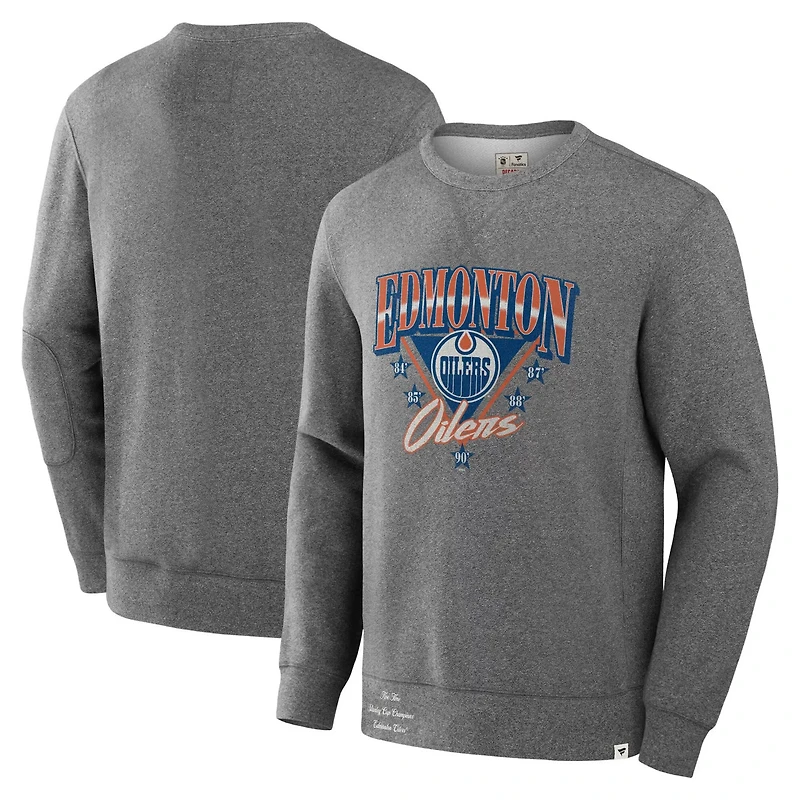 Fanatics Edmonton Oilers Decades Collection Legendary Fleece Pullover Sweatshirt