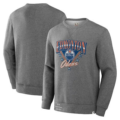 Fanatics Edmonton Oilers Decades Collection Legendary Fleece Pullover Sweatshirt