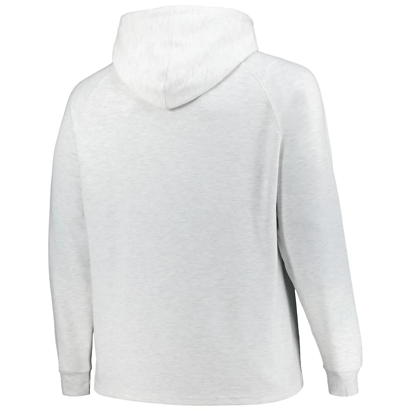 Fanatics Golden State Warriors Big  Tall Raglan Tri-Blend Pullover Hoodie