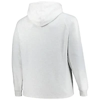 Fanatics Golden State Warriors Big  Tall Raglan Tri-Blend Pullover Hoodie