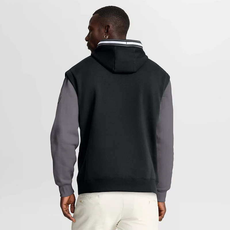 Fanatics Gray San Antonio Spurs Half Court Shot Clock Fastbreak Hoodie