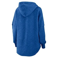 Fanatics Heather Los Angeles Dodgers Luxe Pullover Hoodie