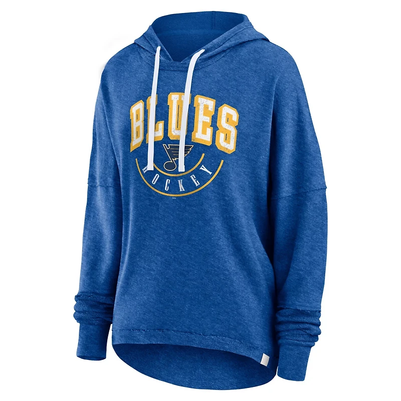 Fanatics Heather St Louis s Lux Lounge Helmet Arch Pullover Hoodie