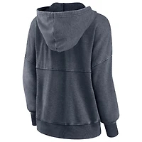 Fanatics Heathered Charcoal Oklahoma Sooners Overall Speed Lace-Up Pullover Hoodie