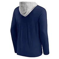 Fanatics Heathered Gray Washington Wizards Block Party Pullover Hoodie