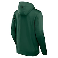 Fanatics Hunter Milwaukee Bucks Baller Defender Performance Full-Zip Hoodie
