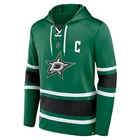 Fanatics Jamie Benn Kelly Dallas Stars Name  Number Lace-Up Pullover Hoodie