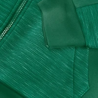 Fanatics Kelly Boston Celtics Back Door Cut Play Defender Full-Zip Hoodie