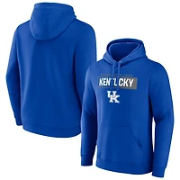Fanatics Kentucky Wildcats Iconic Fleece Down The Field Pullover Hoodie