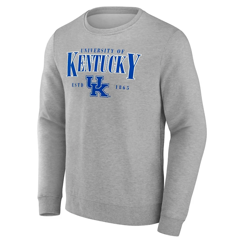 Fanatics Kentucky Wildcats True Classics Act Fast Fleece Pullover Sweatshirt