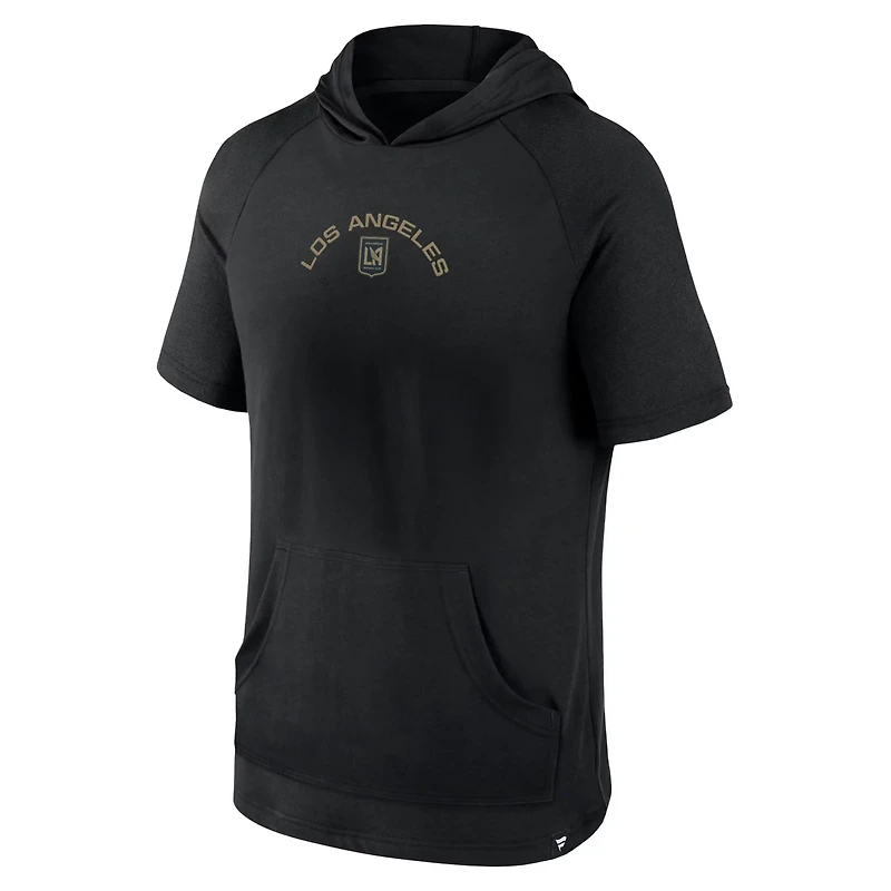 Fanatics LAFC Match Raglan Short Sleeve Pullover Hoodie