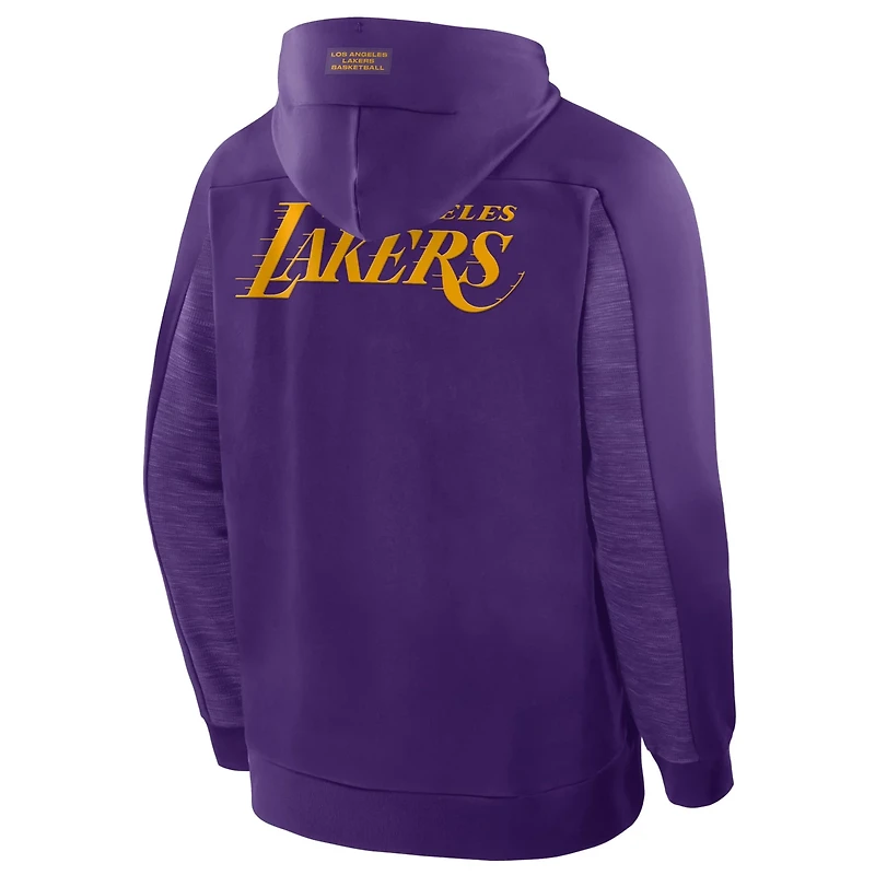 Fanatics Los Angeles Lakers Back Door Cut Play Defender Full-Zip Hoodie