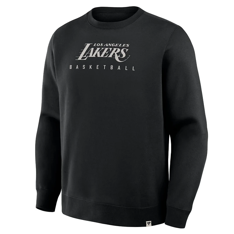 Fanatics Los Angeles Lakers Crossover Collection Defensive Rotation Drill Premium Pullover Sweatshirt
