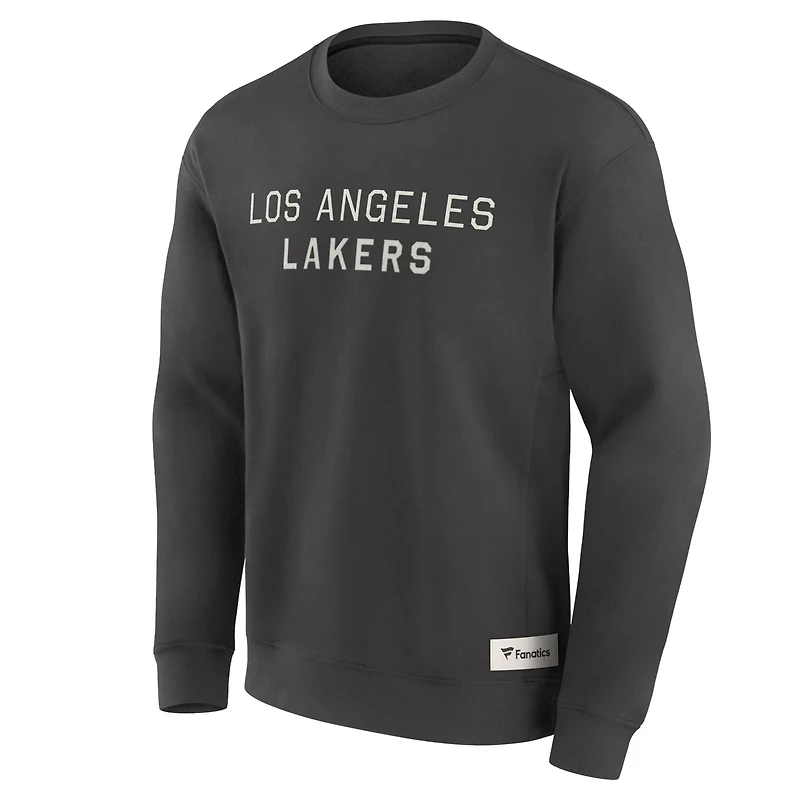 Fanatics Los Angeles Lakers Elements Future Ground Lettering Pullover Sweatshirt