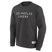 Fanatics Los Angeles Lakers Elements Future Ground Lettering Pullover Sweatshirt
