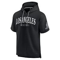 Fanatics Los Angeles Lakers Elements Ready Short Sleeve Pullover Hoodie
