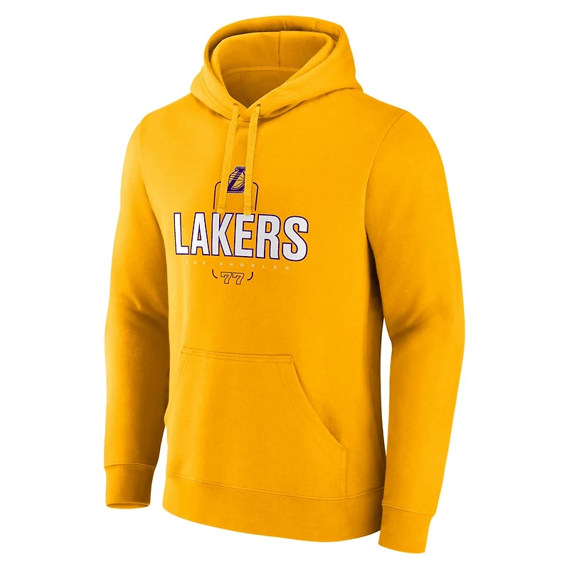 Fanatics Luka Doncic Los Angeles Lakers Icon Behind The Back Name  Number Pullover Hoodie