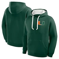 Fanatics Miami Hurricanes Hometown Premium Rise And Conquer Half-Zip Hoodie
