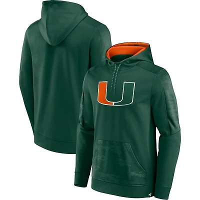 Fanatics Miami Hurricanes On The Ball Pullover Hoodie