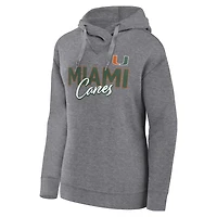 Fanatics Miami Hurricanes Script Favorite Pullover Hoodie
