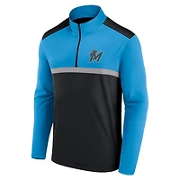 Fanatics Miami Marlins Unstoppable Quarter-Zip Top