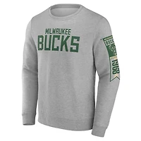 Fanatics Milwaukee Bucks Fleece Pullover Sweatshirt