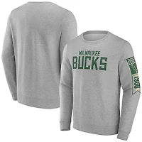Fanatics Milwaukee Bucks Fleece Pullover Sweatshirt
