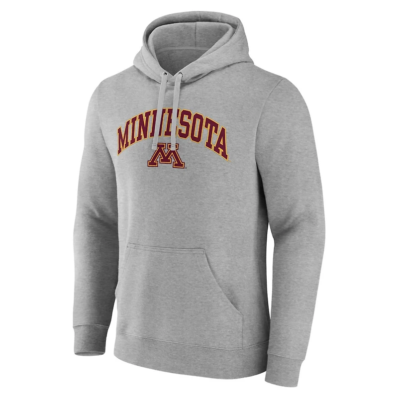 Fanatics Minnesota Golden Gophers Arched Logo Pullover Hoodie