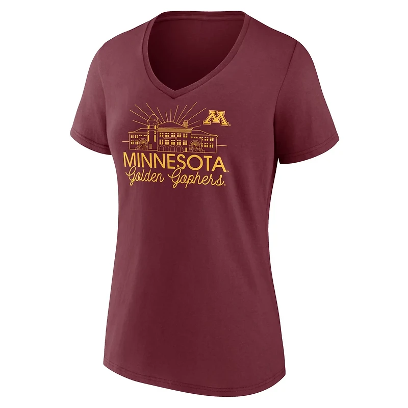 Fanatics Minnesota Golden Gophers Fundamentals Region Draw T-Shirt