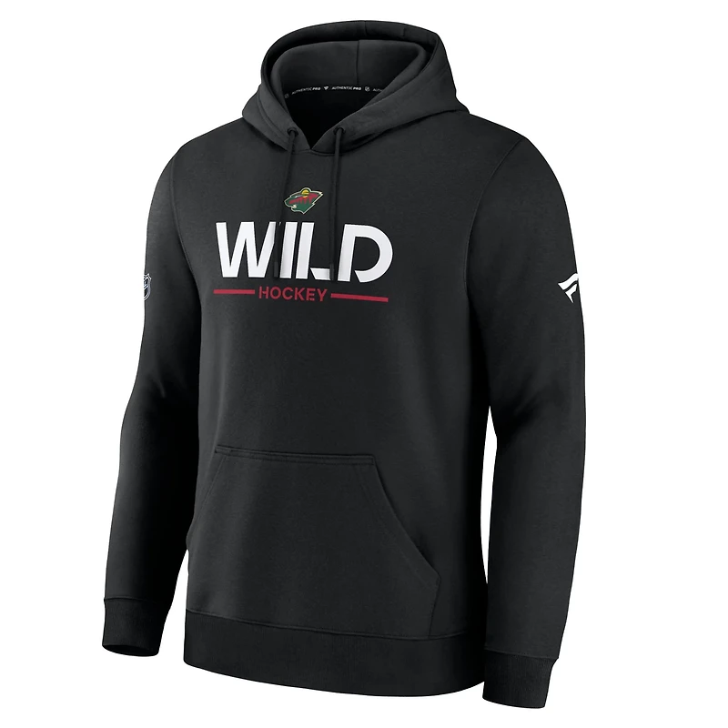 Fanatics Minnesota Wild Authentic Pro Primary Hoodie