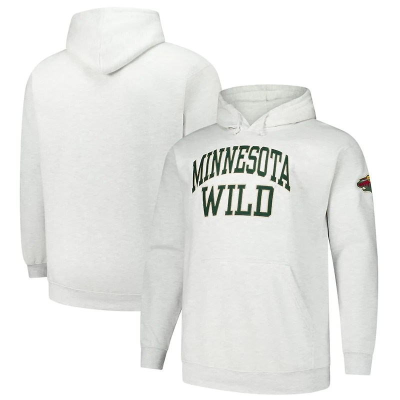 Fanatics Minnesota Wild Big  Tall Fleece Pullover Hoodie