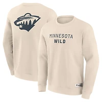 Fanatics Minnesota Wild Elements Future Ground Lettering Pullover Sweatshirt