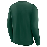 Fanatics Minnesota Wild Focus Fleece Pullover Sweatshirt