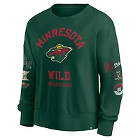 Fanatics Minnesota Wild Go Team Pullover Sweatshirt