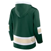 Fanatics Minnesota Wild Inside Line Fleece Pullover Hoodie
