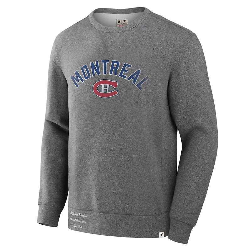 Fanatics Montreal Canadiens Decades Collection Legendary Fleece Pullover Sweatshirt