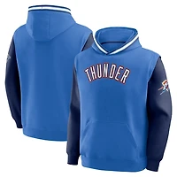 Fanatics Navy Oklahoma City Thunder Half Court Shot Clock Fastbreak Hoodie