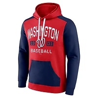 Fanatics Navy Washington Nationals Chip Team Pullover Hoodie