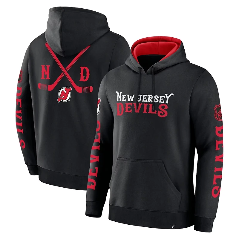Fanatics New Jersey Devils Big City Legacy Fleece Pullover Hoodie