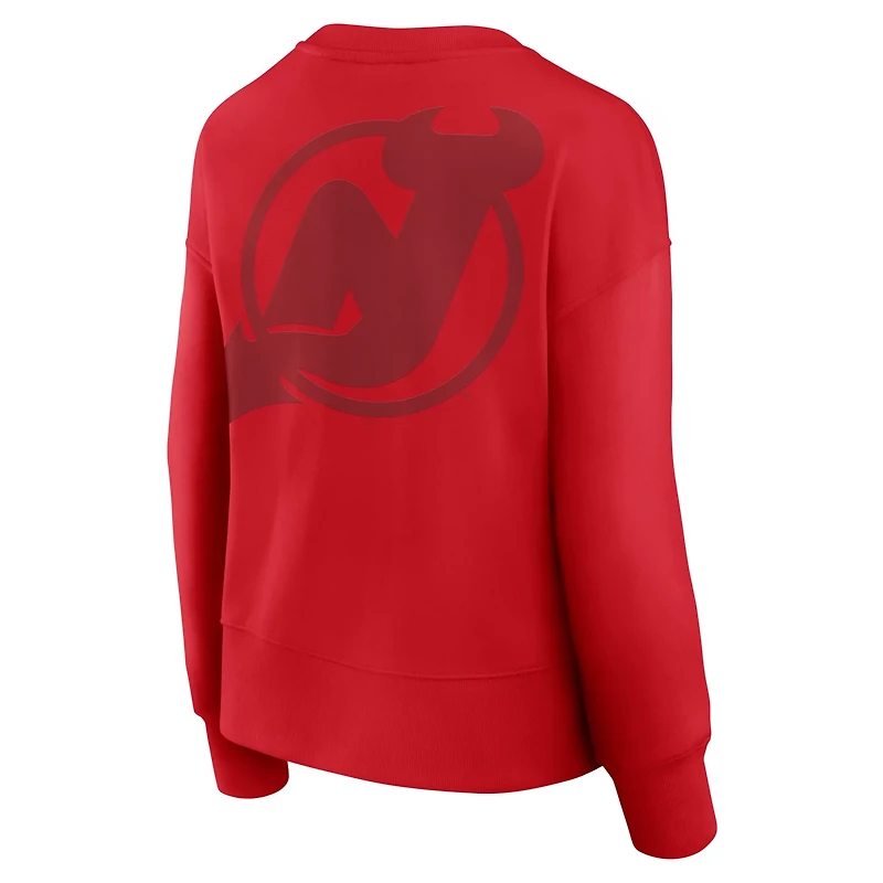 Fanatics New Jersey Devils Elements Flow Pullover Sweatshirt