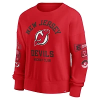 Fanatics New Jersey Devils Go Team Pullover Sweatshirt