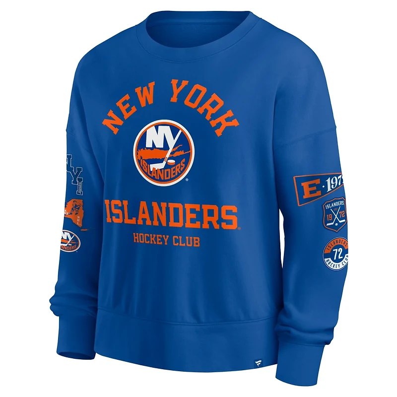 Fanatics New York Islanders Go Team Pullover Sweatshirt