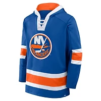 Fanatics New York Islanders Inside Line Fleece Pullover Hoodie