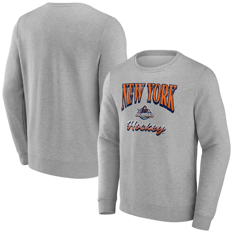 Fanatics New York Islanders Light the Candle Fleece Pullover Sweatshirt