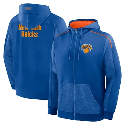 Fanatics New York Knicks Back Door Cut Play Defender Full-Zip Hoodie