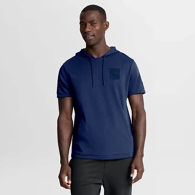 Fanatics New York Rangers Authentic Pro Road Short Sleeve Hoodie